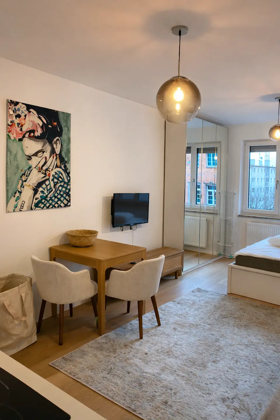 MAXIMALER KOMFORT: Vom Bett bis zum Handtuch – Dein fertiges Luxus-Studio